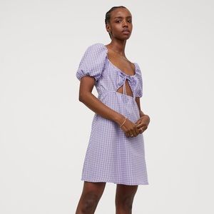 COPY - Purple gingham dress!